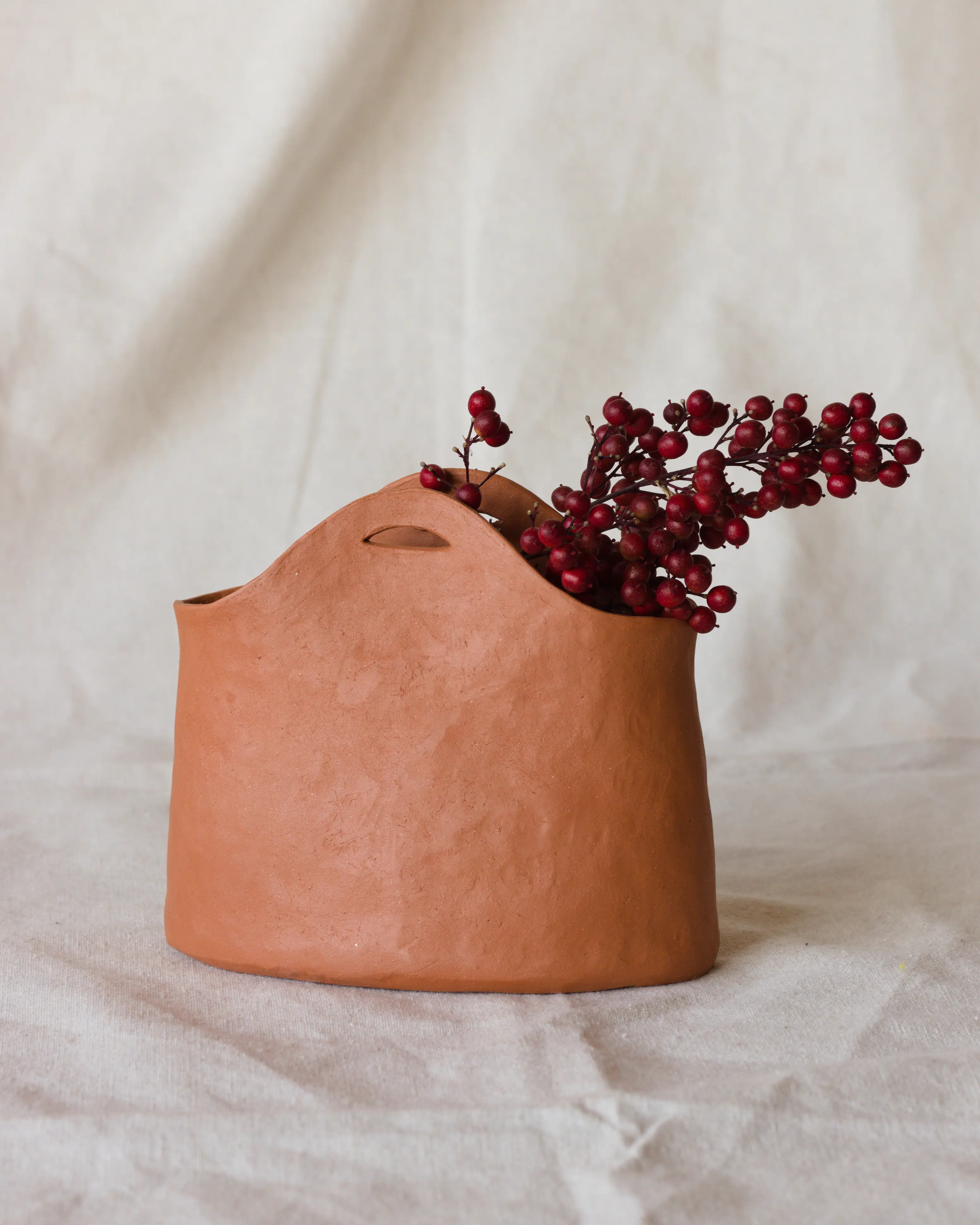 Ceramic purse